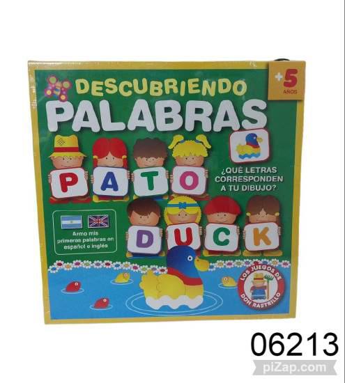 Imagen de JUEGO DE APRENDIZAJE "DESCUBRIENDO PALABRAS" 10.25
